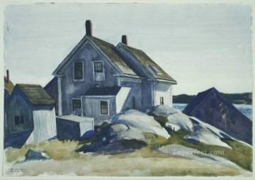 グロスター砦の家 エドワード・ホッパー Oil Paintings